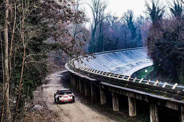 Bilder des Jahres 2020, Sport 12 Dezember Sport Themen der Woche KW49 Sport Bilder des Tages ACI Rally Monza, 7th round of the 2020 FIA WRC, Motorsport Rallye, WM Championship from December 3 to 8, 2020 at Monza, Brianza in Italy Sebastien OGier AUTOMOBILE : WRC ACI rallye Monza - 03 12 2020 SPRESSE PANORAMIC 