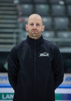 Gregor Grutschnig (Athletik-Trainer Augsburger Panther), DEL, Porträttermin 2020 2021,