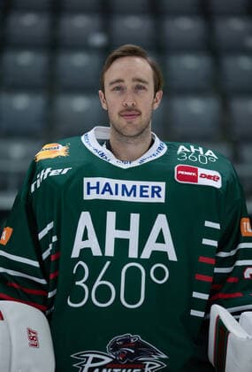 Olivier Roy (Torwart Augsburger Panther 31), DEL, Porträttermin 2020 2021,