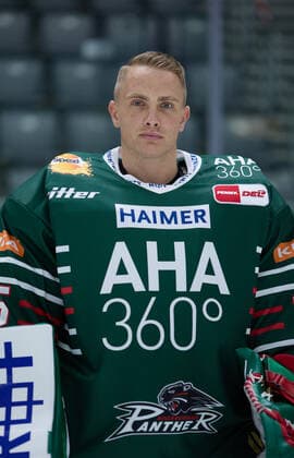 Markus Keller (Torwart Augsburger Panther 35), DEL, Porträttermin 2020 2021,