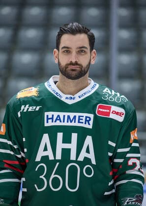 Scott Valentine (Augsburger Panther 22), DEL, Porträttermin 2020 2021,