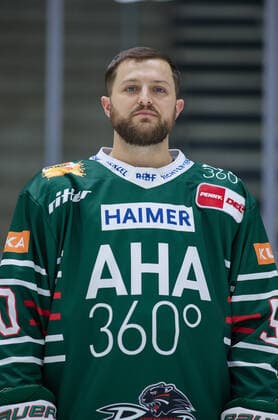 Wade Bergman (Augsburger Panther 47), DEL, Porträttermin 2020 2021,