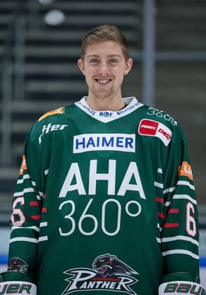 Marco Sternheimer (Augsburger Panther 6), DEL, Porträttermin 2020 2021,