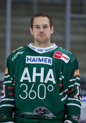 Drew LeBlanc (Augsburger Panther 19), DEL, Porträttermin 2020 2021,