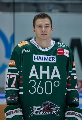 Jaroslav Hafenrichter (Augsburger Panther 77), DEL, Porträttermin 2020 2021,