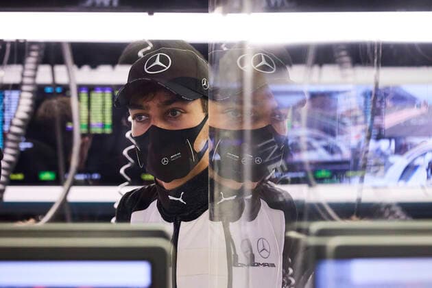Motorsports: FIA Formula One World Championship, WM, Weltmeisterschaft 2020, Grand Prix of Sakhir Motorsports: FIA Formula One World Championship 2020, Grand Prix of Sakhir, 63 George Russell (GBR, Mercedes-AMG Petronas Formula One Team),
