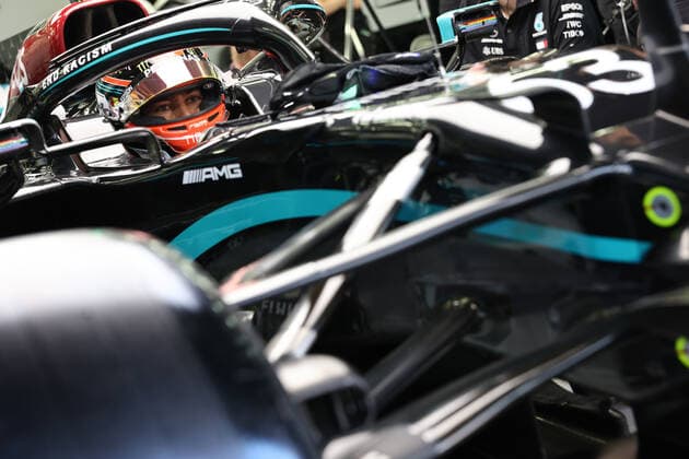 Motorsports: FIA Formula One World Championship, WM, Weltmeisterschaft 2020, Grand Prix of Sakhir Motorsports: FIA Formula One World Championship 2020, Grand Prix of Sakhir, 63 George Russell (GBR, Mercedes-AMG Petronas Formula One Team),