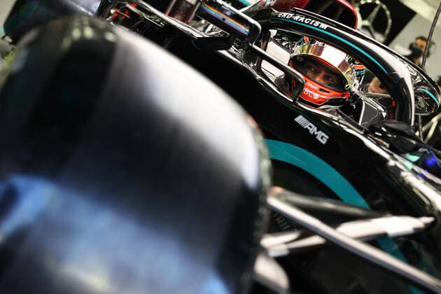 Motorsports: FIA Formula One World Championship, WM, Weltmeisterschaft 2020, Grand Prix of Sakhir Motorsports: FIA Formula One World Championship 2020, Grand Prix of Sakhir, 63 George Russell (GBR, Mercedes-AMG Petronas Formula One Team),