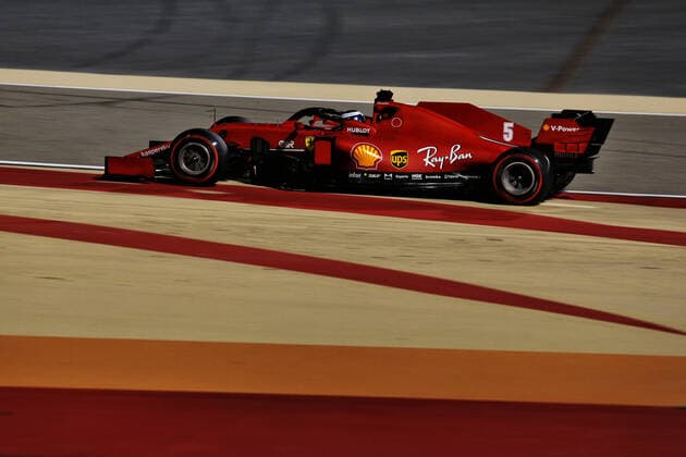 Motorsports: FIA Formula One World Championship, WM, Weltmeisterschaft 2020, Grand Prix of Sakhir Motorsports: FIA Formula One World Championship 2020, Grand Prix of Sakhir, 5 Sebastian Vettel (GER, Scuderia Ferrari Mission Winnow),