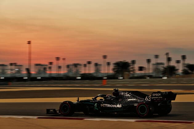 Motorsports: FIA Formula One World Championship, WM, Weltmeisterschaft 2020, Grand Prix of Sakhir Motorsports: FIA Formula One World Championship 2020, Grand Prix of Sakhir, 63 George Russell (GBR, Mercedes-AMG Petronas Formula One Team),
