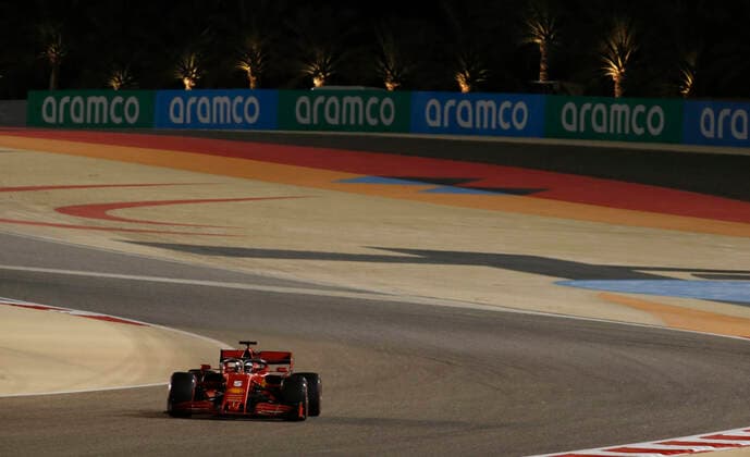Motorsports: FIA Formula One World Championship, WM, Weltmeisterschaft 2020, Grand Prix of Sakhir Motorsports: FIA Formula One World Championship 2020, Grand Prix of Sakhir, 5 Sebastian Vettel (GER, Scuderia Ferrari Mission Winnow),