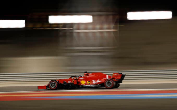Motorsports: FIA Formula One World Championship, WM, Weltmeisterschaft 2020, Grand Prix of Sakhir Motorsports: FIA Formula One World Championship 2020, Grand Prix of Sakhir, 5 Sebastian Vettel (GER, Scuderia Ferrari Mission Winnow),
