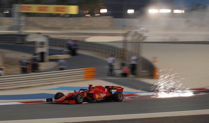 Motorsports: FIA Formula One World Championship, WM, Weltmeisterschaft 2020, Grand Prix of Sakhir Motorsports: FIA Formula One World Championship 2020, Grand Prix of Sakhir, 5 Sebastian Vettel (GER, Scuderia Ferrari Mission Winnow),
