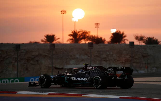 Motorsports: FIA Formula One World Championship, WM, Weltmeisterschaft 2020, Grand Prix of Sakhir Motorsports: FIA Formula One World Championship 2020, Grand Prix of Sakhir, 77 Valtteri Bottas (FIN, Mercedes-AMG Petronas Formula One Team),