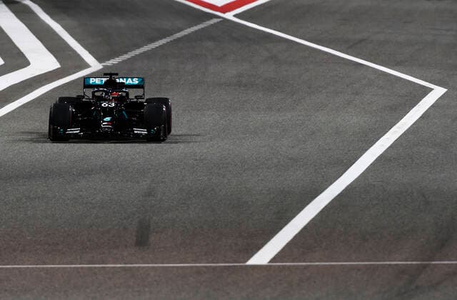 Motorsports: FIA Formula One World Championship, WM, Weltmeisterschaft 2020, Grand Prix of Sakhir Motorsports: FIA Formula One World Championship 2020, Grand Prix of Sakhir, 63 George Russell (GBR, Mercedes-AMG Petronas Formula One Team),