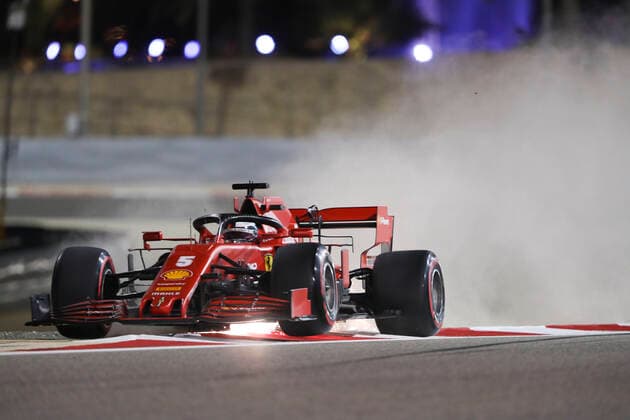 Motorsports: FIA Formula One World Championship, WM, Weltmeisterschaft 2020, Grand Prix of Sakhir Motorsports: FIA Formula One World Championship 2020, Grand Prix of Sakhir, 5 Sebastian Vettel (GER, Scuderia Ferrari Mission Winnow),