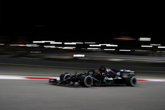 Motorsports: FIA Formula One World Championship, WM, Weltmeisterschaft 2020, Grand Prix of Sakhir Motorsports: FIA Formula One World Championship 2020, Grand Prix of Sakhir, 63 George Russell (GBR, Mercedes-AMG Petronas Formula One Team),