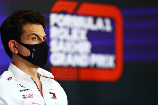 Motorsports: FIA Formula One World Championship, WM, Weltmeisterschaft 2020, Grand Prix of Sakhir Motorsports: FIA Formula One World Championship 2020, Grand Prix of Sakhir, Toto Wolff (AUT, Mercedes AMG Petronas Motorsport),