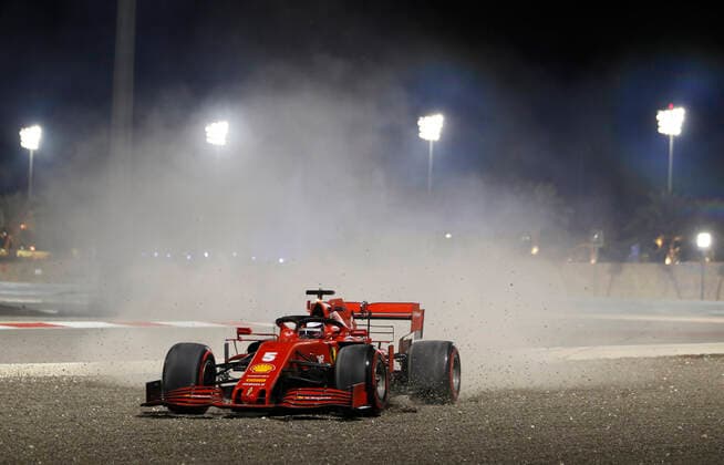 Motorsports: FIA Formula One World Championship, WM, Weltmeisterschaft 2020, Grand Prix of Sakhir Motorsports: FIA Formula One World Championship 2020, Grand Prix of Sakhir, 5 Sebastian Vettel (GER, Scuderia Ferrari Mission Winnow),