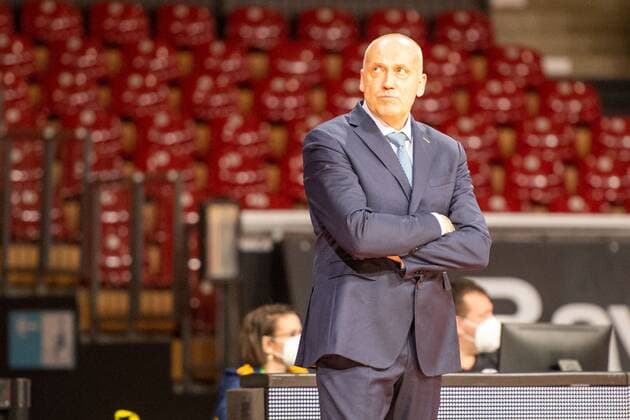 Head Coach Rimas Kurtinaitis (BK Khimki Moskau), FC Bayern Basketball vs. BC Khimki Moskau, Basketball, Euroleague, 04.12.2020 Muenchen Bayern Deutschland