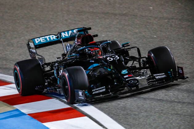 Motorsports: FIA Formula One World Championship, WM, Weltmeisterschaft 2020, Grand Prix of Sakhir Motorsports: FIA Formula One World Championship 2020, Grand Prix of Sakhir, 63 George Russell (GBR, Mercedes-AMG Petronas Formula One Team),