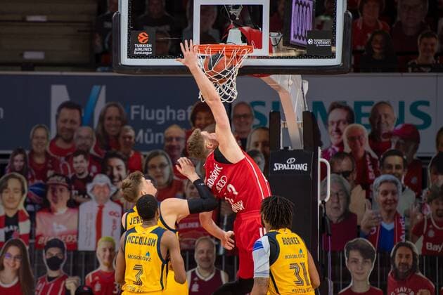 Leon Radosevic 43 (FC Bayern), FC Bayern Basketball vs. BC Khimki Moskau, Basketball, Euroleague, 04.12.2020 Muenchen Bayern Deutschland