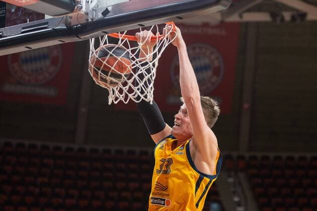 Jonas Jerebko 33 (BK Khimki Moskau), FC Bayern Basketball vs. BC Khimki Moskau, Basketball, Euroleague, 04.12.2020 Muenchen Bayern Deutschland