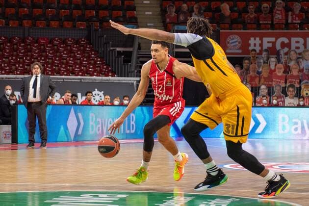 Wade Baldwin 2 (FC Bayern), FC Bayern Basketball vs. BC Khimki Moskau, Basketball, Euroleague, 04.12.2020 Muenchen Bayern Deutschland