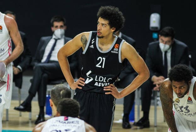 December 4, 2020, Madrid, MADRID, SPAIN: Ismael Bako of Asvel Lyon-Villeurbanne during the Euroleague basketball match played between Real Madrid and Asvel Lyon-Villeurbanne at WiZink Center on December 04, 2020, in Madrid, Spain. Madrid SPAIN - ZUMAa181 20201204_zaa_a181_084 Copyright: xIrinaxR.xHipolitox