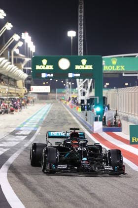 Motorsports: FIA Formula One World Championship, WM, Weltmeisterschaft 2020, Grand Prix of Sakhir, 63 George Russell (GBR, Mercedes-AMG Petronas Formula One Team), Sakhir Bahrain