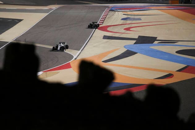 Motorsports: FIA Formula One World Championship, WM, Weltmeisterschaft 2020, Grand Prix of Sakhir Motorsports: FIA Formula One World Championship 2020, Grand Prix of Sakhir, 89 Jack Aitken (GBR, Williams Racing), 63 George Russell (GBR, Mercedes-AMG Petronas Formula One Team),