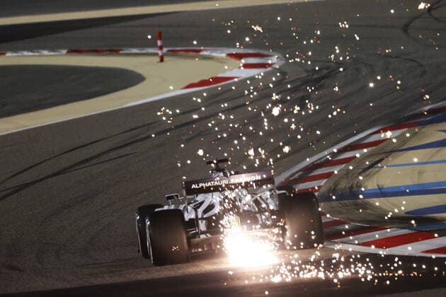 Sport Bilder des Tages Motorsports: FIA Formula One World Championship, WM, Weltmeisterschaft 2020, Grand Prix of Sakhir, 26 Daniil Kvyat (RUS, Scuderia AlphaTauri Honda), Sakhir Bahrain