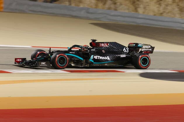 Motorsports: FIA Formula One World Championship, WM, Weltmeisterschaft 2020, Grand Prix of Sakhir, 63 George Russell (GBR, Mercedes-AMG Petronas Formula One Team), Sakhir Bahrain