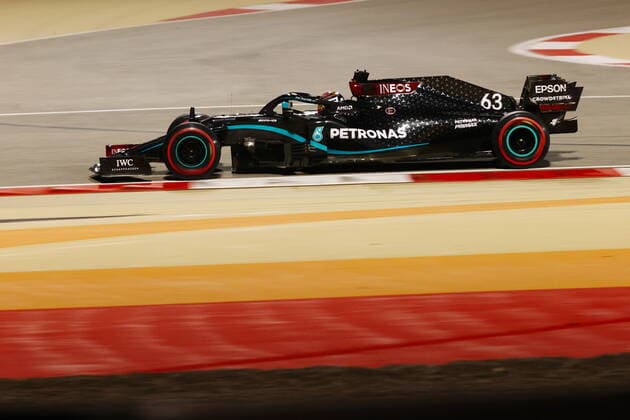 Motorsports: FIA Formula One World Championship, WM, Weltmeisterschaft 2020, Grand Prix of Sakhir, 63 George Russell (GBR, Mercedes-AMG Petronas Formula One Team), Sakhir Bahrain