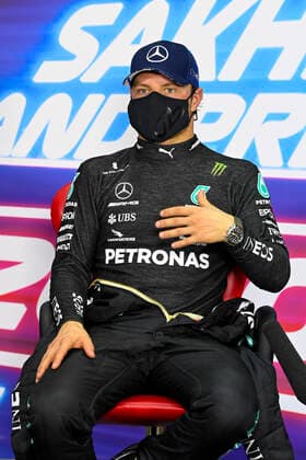Motorsports: FIA Formula One World Championship, WM, Weltmeisterschaft 2020, Grand Prix of Sakhir Motorsports: FIA Formula One World Championship 2020, Grand Prix of Sakhir, 77 Valtteri Bottas (FIN, Mercedes-AMG Petronas Formula One Team),