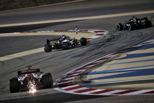 Motorsports: FIA Formula One World Championship, WM, Weltmeisterschaft 2020, Grand Prix of Sakhir Motorsports: FIA Formula One World Championship 2020, Grand Prix of Sakhir, 7 Kimi Raikkonen (FIN, Alfa Romeo Racing ORLEN),