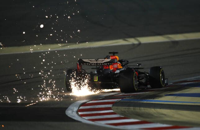 Motorsports: FIA Formula One World Championship, WM, Weltmeisterschaft 2020, Grand Prix of Sakhir Motorsports: FIA Formula One World Championship 2020, Grand Prix of Sakhir, 33 Max Verstappen (NLD, Aston Martin Red Bull Racing),
