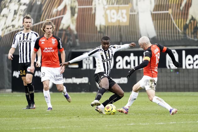 18 IBRAHIM AMADOU (SCO) FOOTBALL : Angers vs Lorient - Ligue 1 Uber Eats - 06 12 2020 FEP Panoramic 