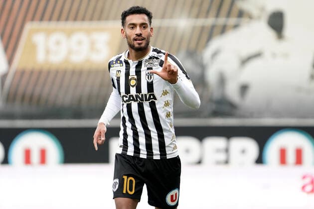 JOIE - FAIR PLAY - 10 ANGELO FULGINI (SCO) FOOTBALL : Angers vs Lorient - Ligue 1 Uber Eats - 06 12 2020 FEP Panoramic 