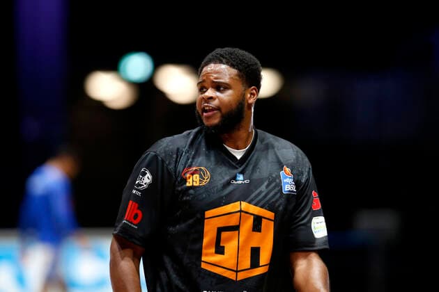 06.12.2020, easyCredit Basketball Bundesliga, BBL, Saison 2020 2021, Herren, Chemnitz Niners - Fraport Skyliners Frankfurt Joe Lawson, Niners Chemnitz Chemnitz Messe Chemnitz Sachsen Germany
