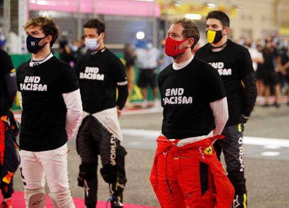 Motorsports: FIA Formula One World Championship, WM, Weltmeisterschaft 2020, Grand Prix of Sakhir Motorsports: FIA Formula One World Championship 2020, Grand Prix of Sakhir, 5 Sebastian Vettel (GER, Scuderia Ferrari Mission Winnow),