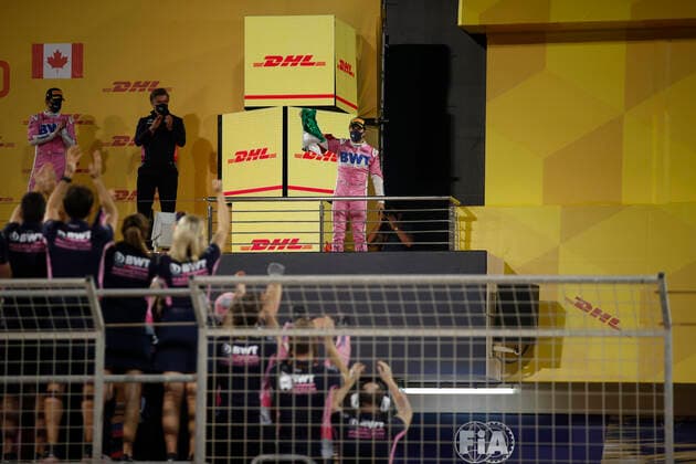 Motorsports: FIA Formula One World Championship, WM, Weltmeisterschaft 2020, Grand Prix of Sakhir Motorsports: FIA Formula One World Championship 2020, Grand Prix of Sakhir, 11 Sergio Perez (MEX, BWT Racing Point F1 Team),