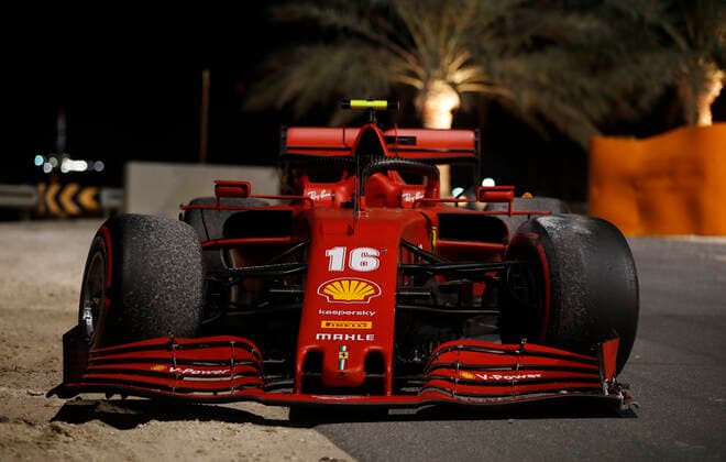 Motorsports: FIA Formula One World Championship, WM, Weltmeisterschaft 2020, Grand Prix of Sakhir Motorsports: FIA Formula One World Championship 2020, Grand Prix of Sakhir, Car of 16 Charles Leclerc (MCO, Scuderia Ferrari Mission Winnow),