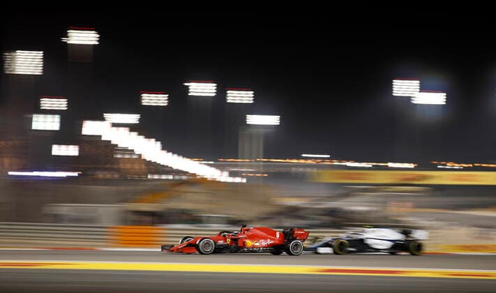 Motorsports: FIA Formula One World Championship, WM, Weltmeisterschaft 2020, Grand Prix of Sakhir Motorsports: FIA Formula One World Championship 2020, Grand Prix of Sakhir, 5 Sebastian Vettel (GER, Scuderia Ferrari Mission Winnow),