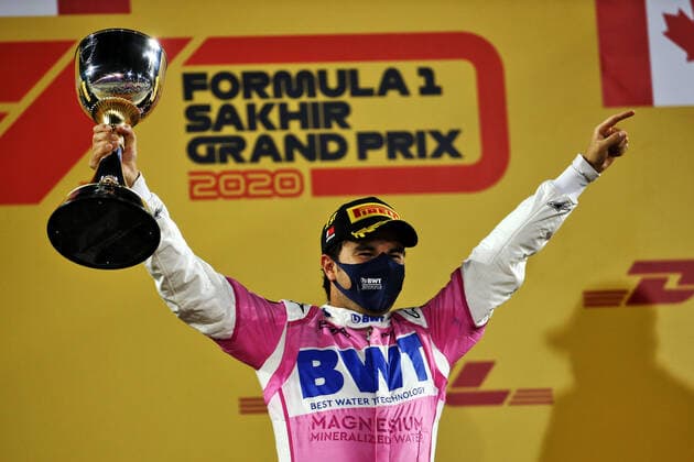 Motorsports: FIA Formula One World Championship, WM, Weltmeisterschaft 2020, Grand Prix of Sakhir Motorsports: FIA Formula One World Championship 2020, Grand Prix of Sakhir, 11 Sergio Perez (MEX, BWT Racing Point F1 Team),