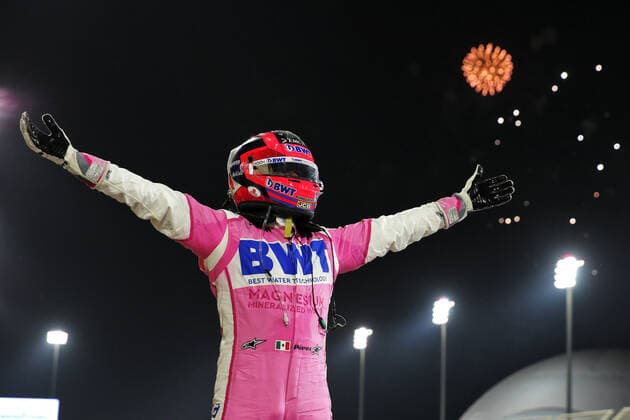 Motorsports: FIA Formula One World Championship, WM, Weltmeisterschaft 2020, Grand Prix of Sakhir Motorsports: FIA Formula One World Championship 2020, Grand Prix of Sakhir, 11 Sergio Perez (MEX, BWT Racing Point F1 Team),