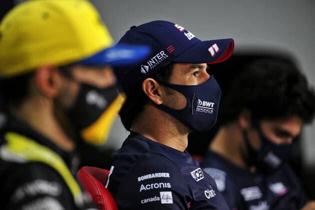 Motorsports: FIA Formula One World Championship, WM, Weltmeisterschaft 2020, Grand Prix of Sakhir Motorsports: FIA Formula One World Championship 2020, Grand Prix of Sakhir, 11 Sergio Perez (MEX, BWT Racing Point F1 Team),