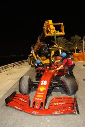 Motorsports: FIA Formula One World Championship, WM, Weltmeisterschaft 2020, Grand Prix of Sakhir, Car of 16 Charles Leclerc (MCO, Scuderia Ferrari Mission Winnow), Sakhir Bahrain