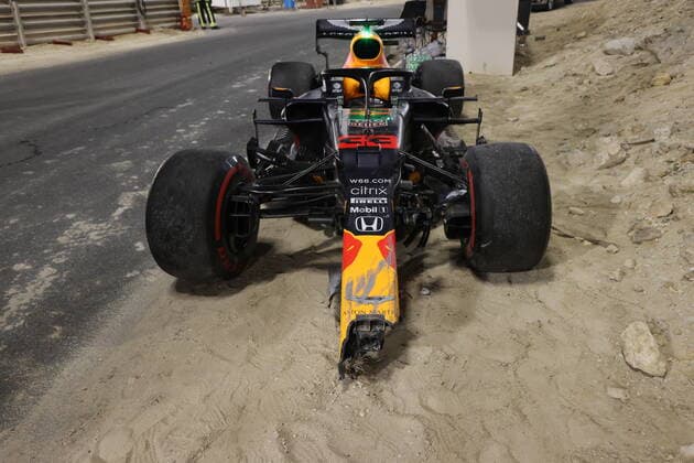 Motorsports: FIA Formula One World Championship, WM, Weltmeisterschaft 2020, Grand Prix of Sakhir, Car of 33 Max Verstappen (NLD, Aston Martin Red Bull Racing), Sakhir Bahrain