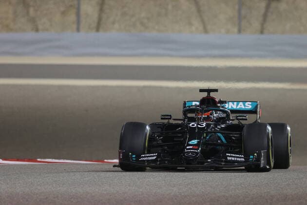 Motorsports: FIA Formula One World Championship, WM, Weltmeisterschaft 2020, Grand Prix of Sakhir, 63 George Russell (GBR, Mercedes-AMG Petronas Formula One Team), Sakhir Bahrain